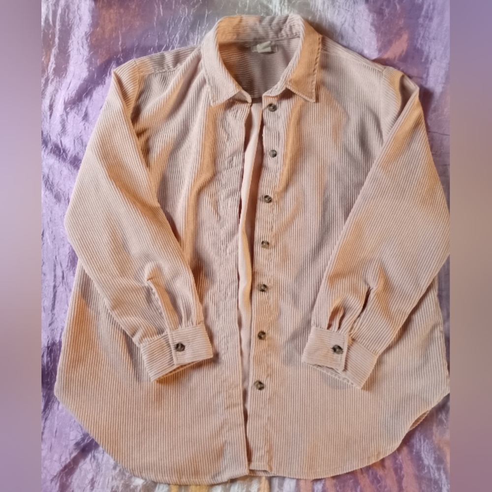 H&M Corduroy Button up Shirt